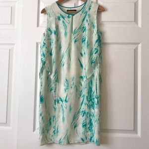 New!! Magaschoni abstract pattern silk dress